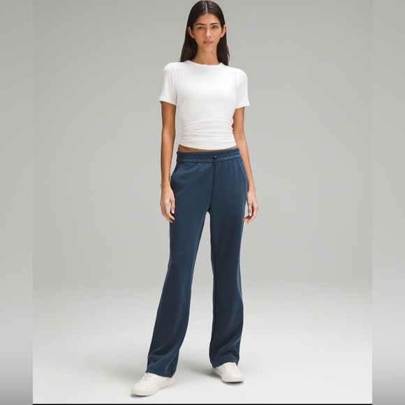 lululemon athletica Pants - Lululemon Softstreme High Rise Navy Blue Pants Size 4